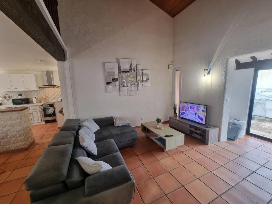 Jolie Villa Piscine A 15 Min Du Barcares Salses-le-Château Extérieur photo