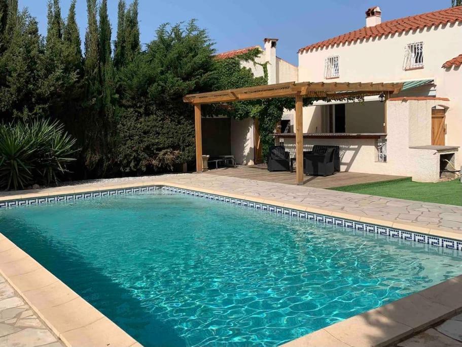 Jolie Villa Piscine A 15 Min Du Barcares Salses-le-Château Extérieur photo